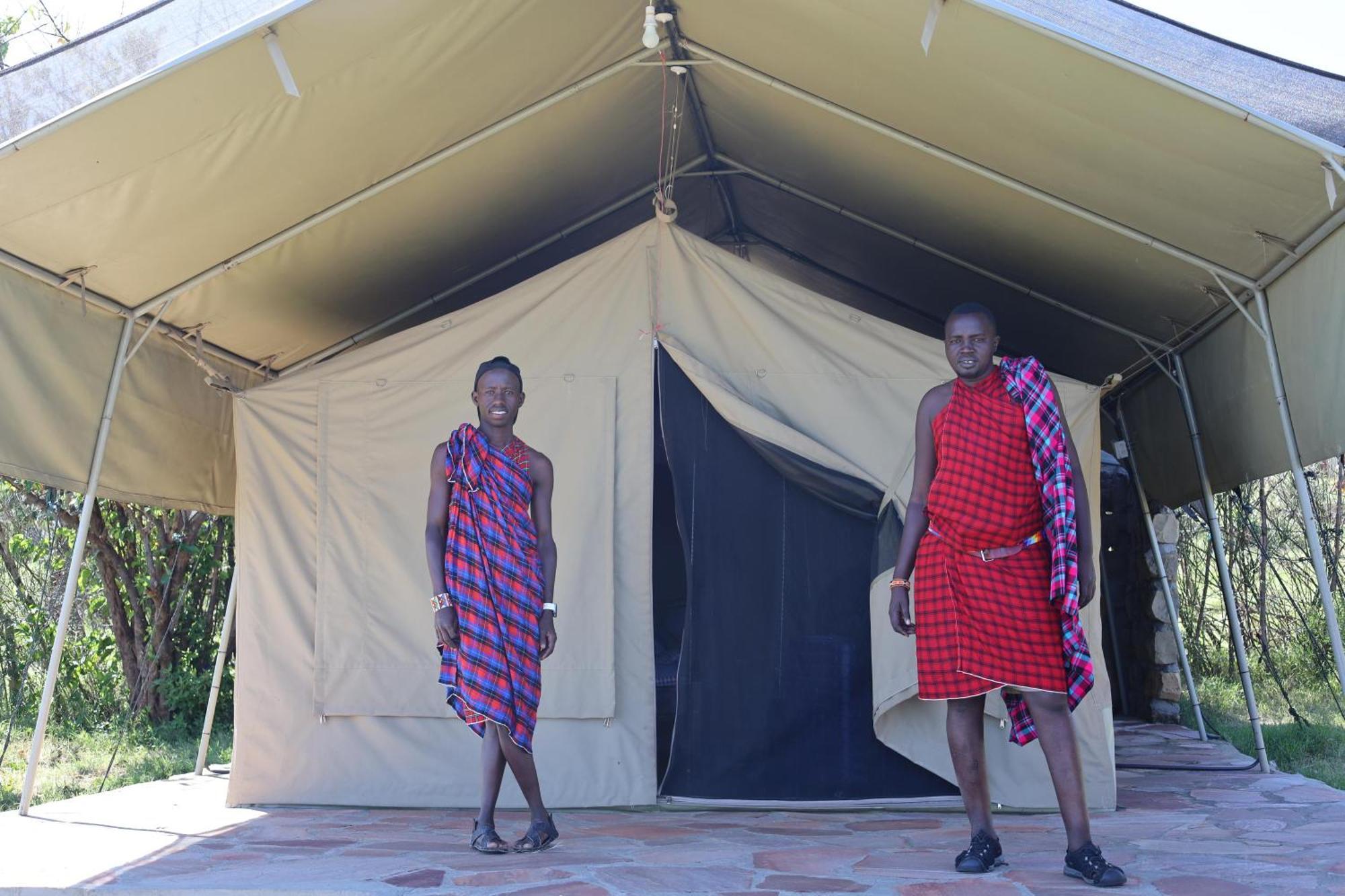 Leruk Maasai Mara Camp Hotell Sekenani Eksteriør bilde