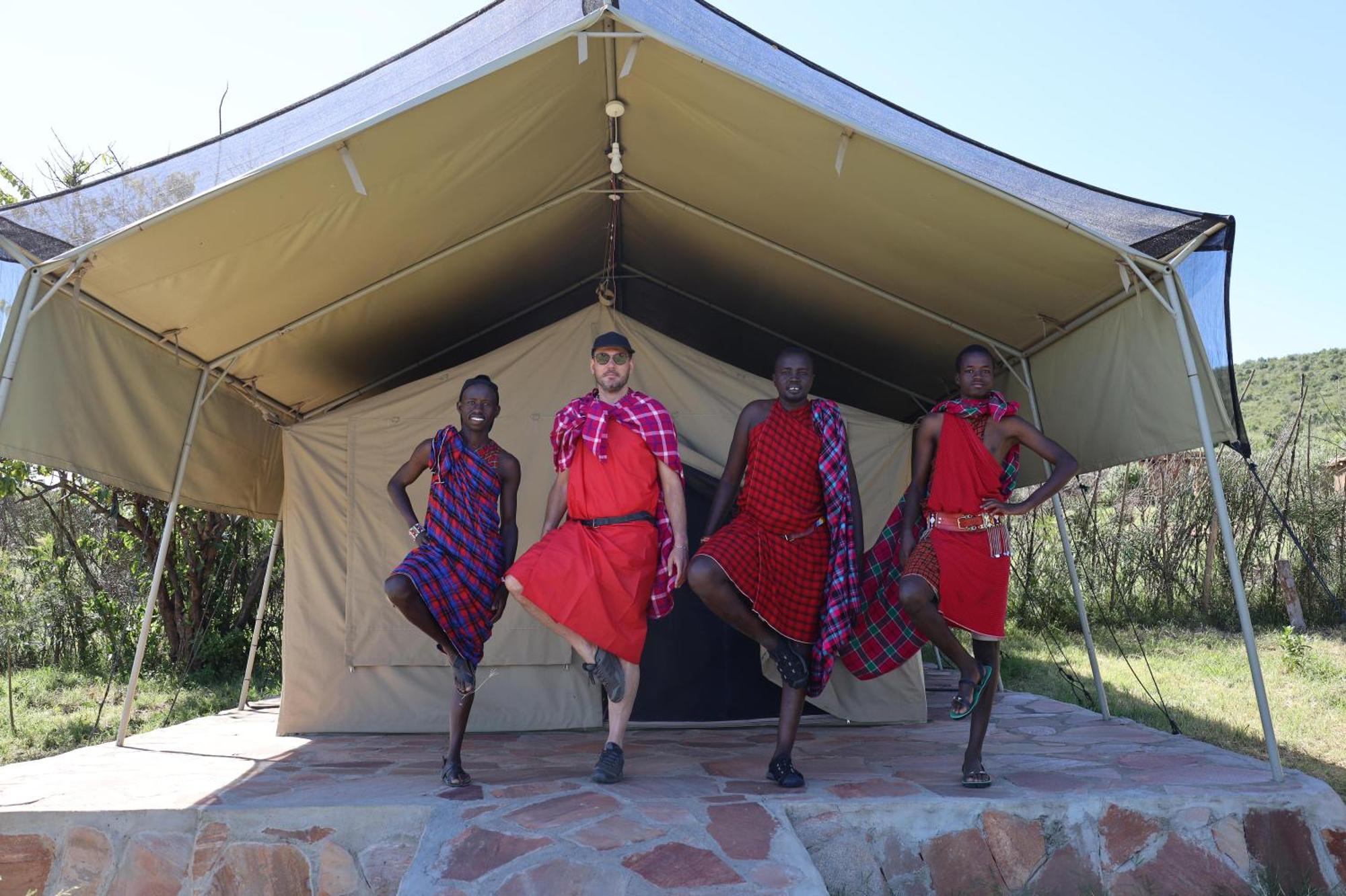 Leruk Maasai Mara Camp Hotell Sekenani Eksteriør bilde