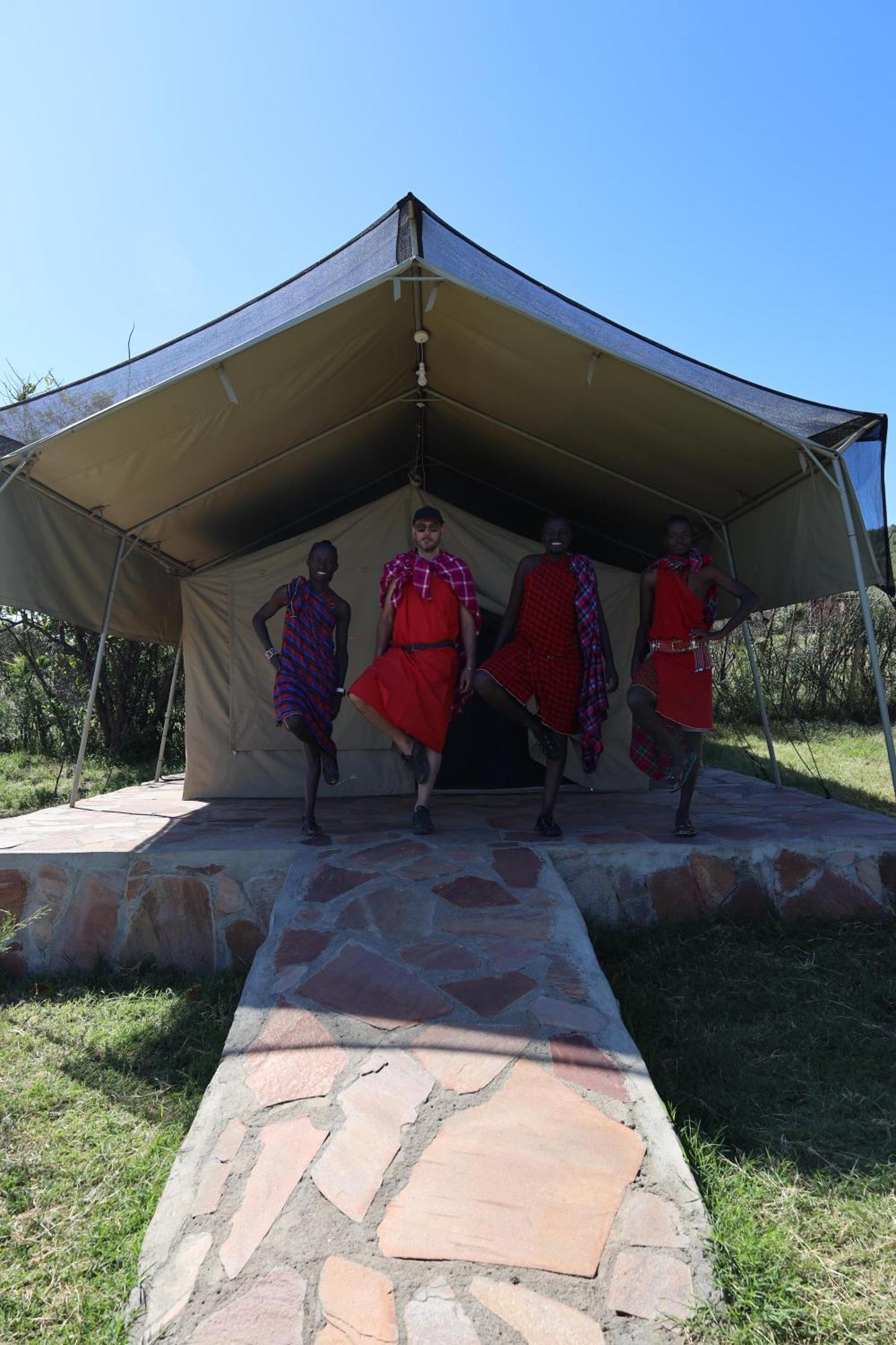 Leruk Maasai Mara Camp Hotell Sekenani Eksteriør bilde