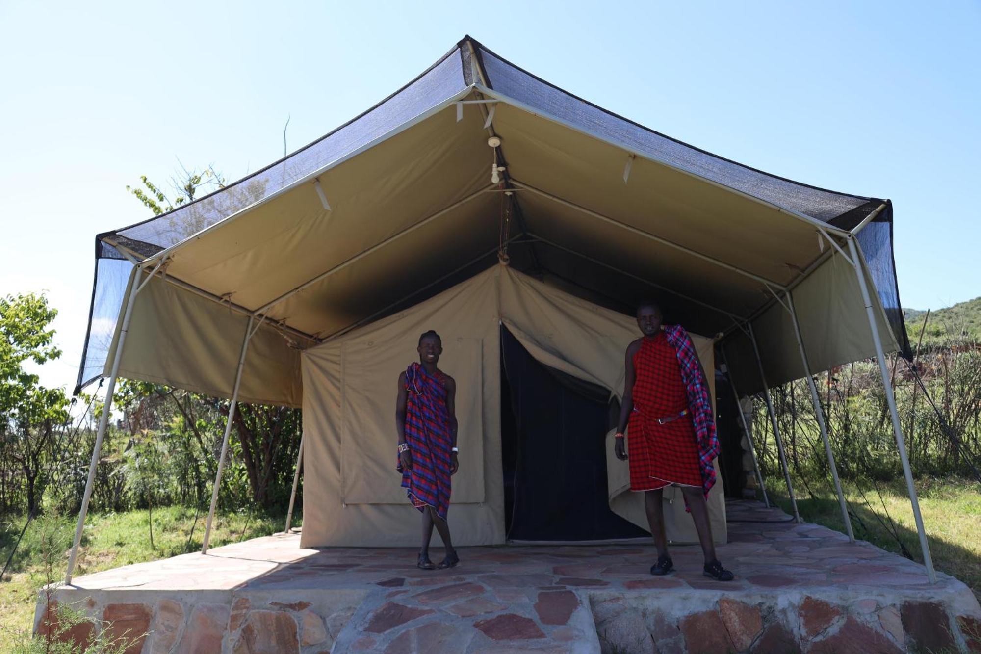 Leruk Maasai Mara Camp Hotell Sekenani Eksteriør bilde